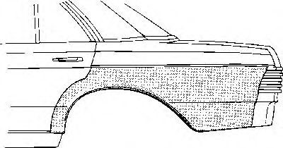 VAN WEZEL 3010144 -  Боковина
